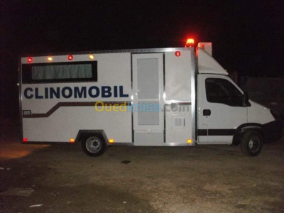 Aménagement ambulance clinique mobile
