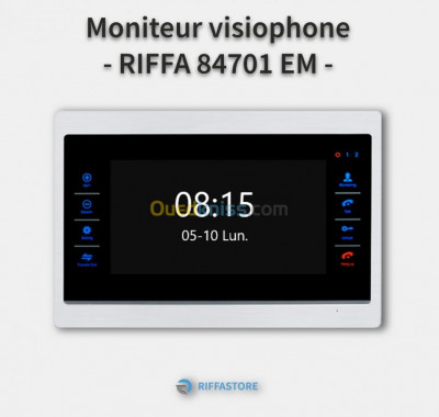 Moniteur visiophone RIFFA 84701 EM