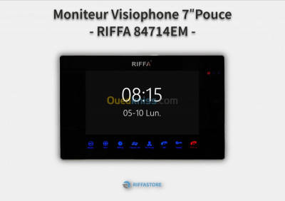 Moniteur visiophone RIFFA 84714 EM