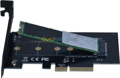 CARTE PCI-E 3.0 VERS SSD M2 NVME NGFF 