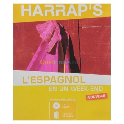 الجزائر-درارية-كتب-و-مجلات-harrap-s-l-espagnol-en-un-week-end