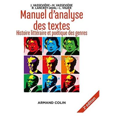 الجزائر-درارية-كتب-و-مجلات-manuel-d-analyse-des-textes-histoire-littéraire-et-poétique-genres