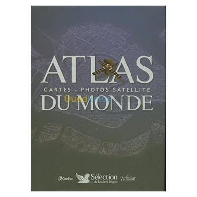 الجزائر-درارية-كتب-و-مجلات-atlas-du-monde-cartes-photos-satellite