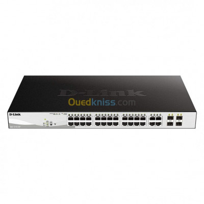 Switch 24 Ports 4 SFP COMBO Smart Manageable  d-link