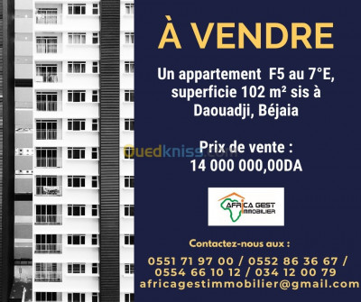 Sell Apartment F5 Bejaia Bejaia