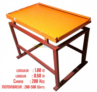 صناعة-و-تصنيع-table-vibrante-beton-platre-decor-بوفاريك-البليدة-الجزائر