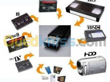 صورة-و-صوت-transfert-cassette-vhs-sur-flash-disk-درارية-الجزائر