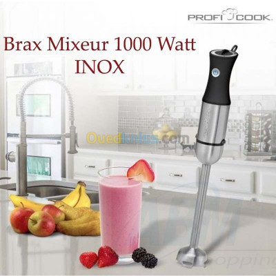 Bras Mixeur INOX 1000 Watt _ Proficook