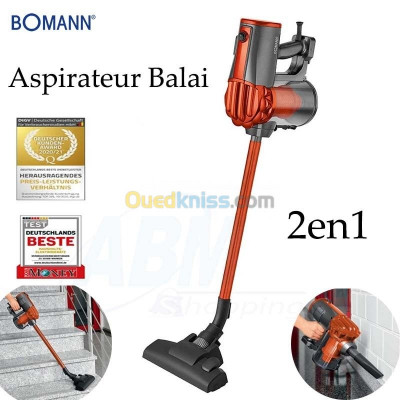 Aspirateur Balai 2En1 600W- Bomann