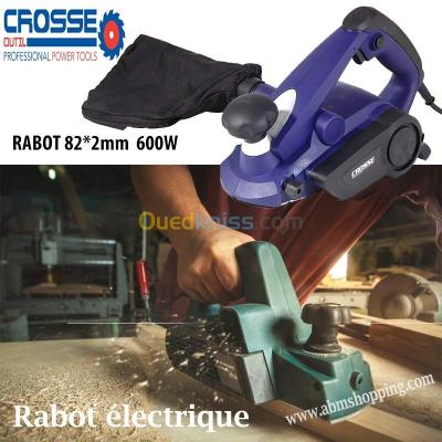 Rabot électrique portatif 600 W -Crosse
