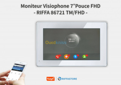 Moniteur visiophone RIFFA 86721 TM/FHD