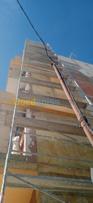 Revêtement de façades en Aquapanel / Plaques de plâtre et faux plafond démontable 