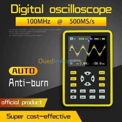 Oscilloscope numérique Professionnel FNIRSI-5012H avec Batterie 3000 mAh
