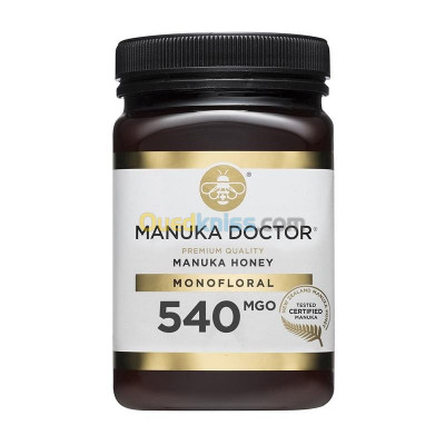 Manuka Doctor 540 MGO Miel de Manuka Monofloral 500Gr عسل مانوكا أحادي الزهرة