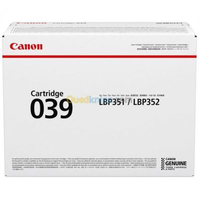 TONER CANON 039 P/LBP351/LBP352