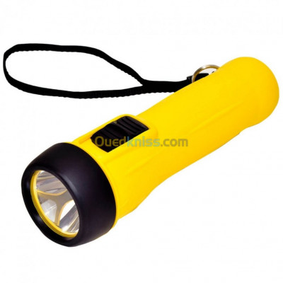 R-55H, Lampe torche Wolf Safety LED Rechargeable, Jaune, 80 lm