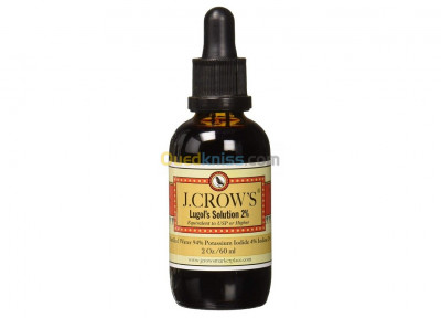 J.CROW'S® Lugol's Solution d'Iode 2%