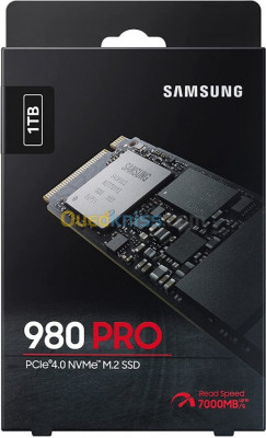 SAMSUNG 980 PRO 1TB SSD NVMe M.2 Gen 4 - 7000 Mb/s