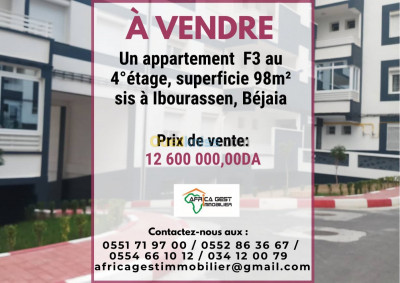Sell Apartment F3 Bejaia Bejaia