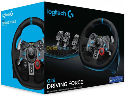 أكسسوارات-ألعاب-الفيديو-volant-logitech-g29-ps5-ps4-pc-بئر-مراد-رايس-الجزائر