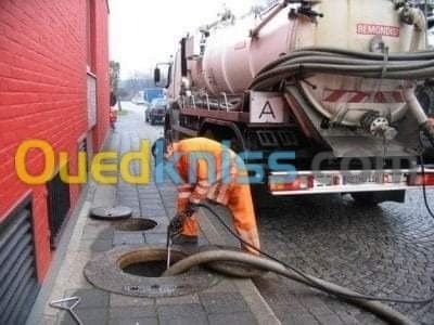     Camion Débouchage curage vidange débouchage