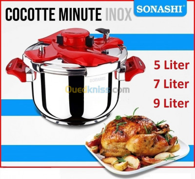 vaisselle-cocotte-sonashi-inox-made-in-turkey-dar-el-beida-alger-algerie