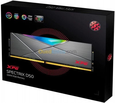 MEMOIRE DDR4 ADATA XPG 16G 3200 D50 