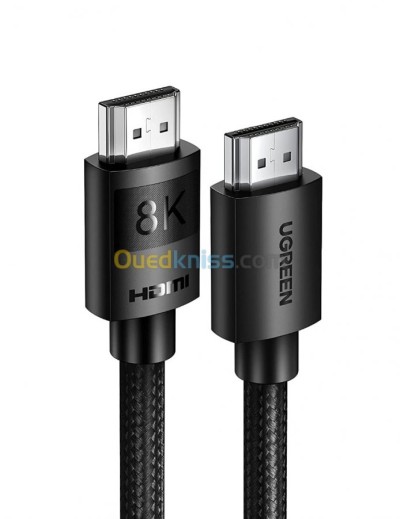 UGREEN Câble HDMI 2.1  8K 60Hz * 4K 120Hz * UHD Haute Vitesse 48 Gbps  * 1M * 2M * 3M* 5M