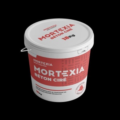 Béton ciré : poudre et résine