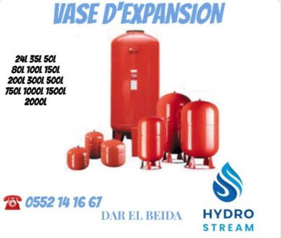 VASE D'EXPANSION BALLON VESSIE Vasion Nortek Cimm Wates Blue Rouge bâtiment chauffage Sanitaire