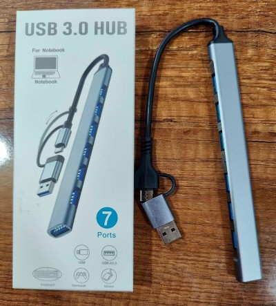 كابلات-ومحولات-hub-usb-type-c-07-ports-30-وهران-الجزائر