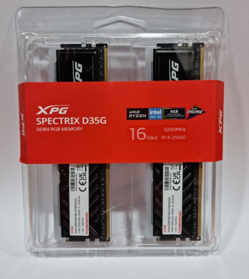 DDR4 - 16Go 3200MHz ADATA  XPG D35G RGB 2X16Go=32Go