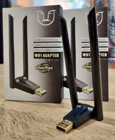 Clé Réseau WiFi USB ALFA 02 Antenne 300 Mbps W136