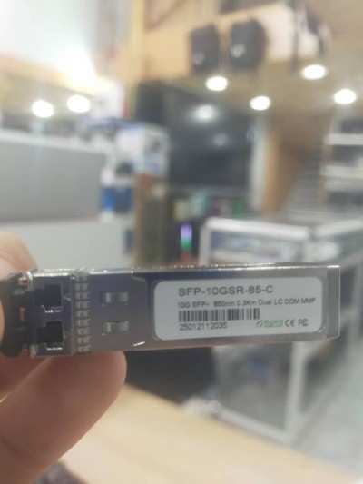 SFP module 10G MMF 0.3km Dual LC 850nm SFP10GSR-LX-85-C