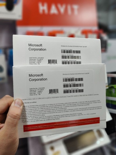 Licence Windows 2019 Serveur STD 64 Bit Boite Coffret