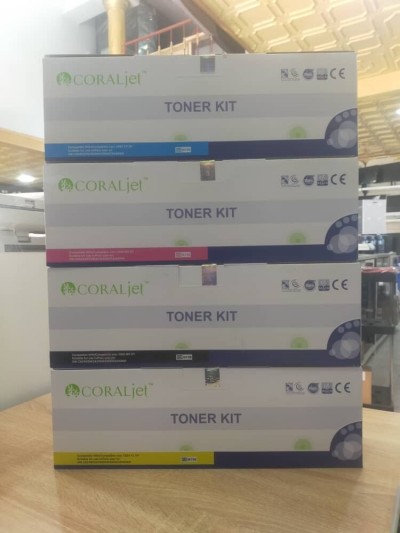 Pack Toner Laser OKI C824_834_844 BK_CY_MG_YL Coraljet