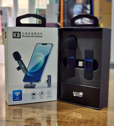 Microphone Cravate Sans fil Type C Single K8