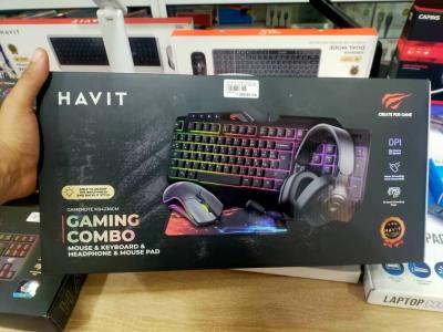 Kit HAVIT Clavier+ Souris+ Casque+ Tapi de Souris KB4236CM
