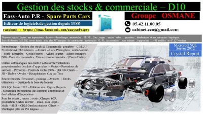 Logiciel Easy-Auto P.R - برنامج  خاص بقطع غيار السيارات - Version Starter 