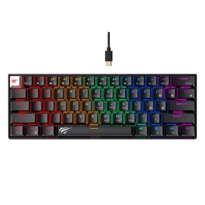 لوحة-المفاتيح-الفأرة-clavier-gaming-mecanique-havit-kb903l-red-switch-black-باب-الزوار-الجزائر