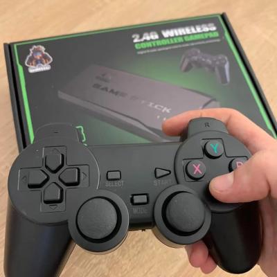 GAME STICK 4K 10000 GAMES 64GO DEUX MANETTE SANS FIL 
