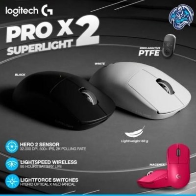 SOURIS LOGITECH GAMING PRO X SUPERLIGHT 2