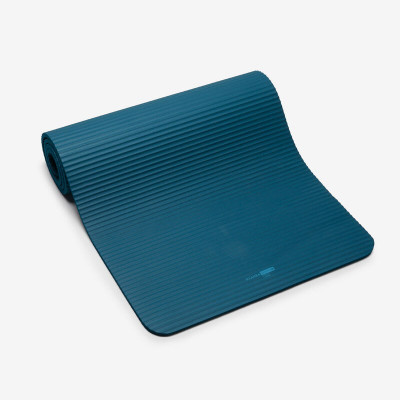 DOMYOS Tapis de sol pilates 10 mm - Confort S bleu