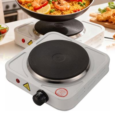 Plaque de Cuisson Électrique Portable 1000W Chauffe Rapide et Réglable