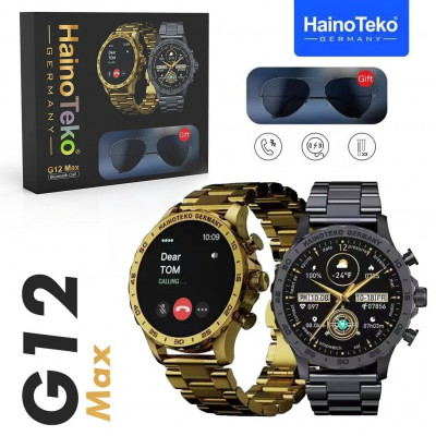 accessoires-electroniques-haino-teko-g12-max-smartwatch-avec-2-bracelets-et-lunettes-blida-algerie