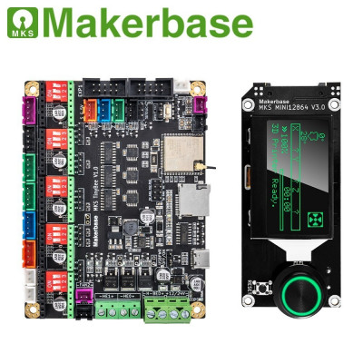 Makerbase MKS TinyBee Motherboard 32Bit 3D Printer Control Board ESP32 +lcd
