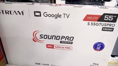 TV STREAM 55" 4K GOOGLE TV SOUNDPRO
