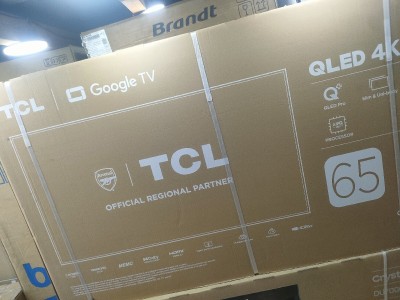 TCL 65" QLED 4K GOOGLE TV