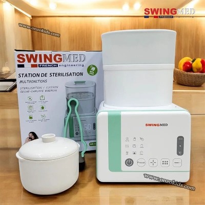 Cuiseur, Vaporisateur, Chauffe Biberon Stérilisateur 8en1 - SwingMed