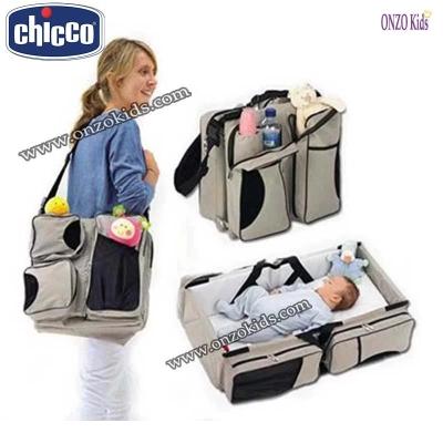 Sac à langer et lit de voyage multifonctionnel 3 en 1 - Chicco